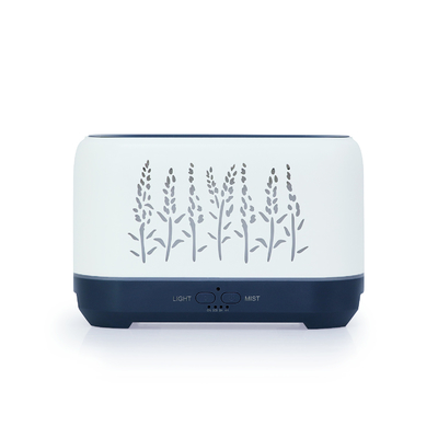 Diffusore ultrasonico dell'olio essenziale dell'umidificatore dell'aria di aromaterapia della famiglia del creatore della foschia Electri della fiamma bianca di 24V5W
