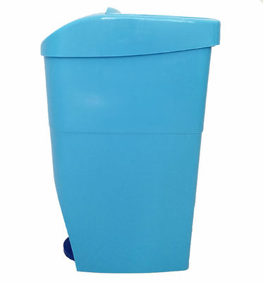 Recipiente sanitario del pedale dell'ABS, recipiente di disposizione del tovagliolo sanitario delle signore