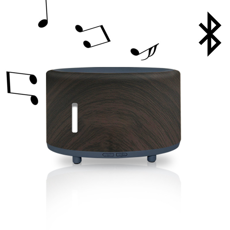 Luci variopinte ultrasoniche dell'altoparlante 7 LED di musica di USB Bluetooth dell'umidificatore che cambiano i diffusori dell'olio essenziale di aromaterapia